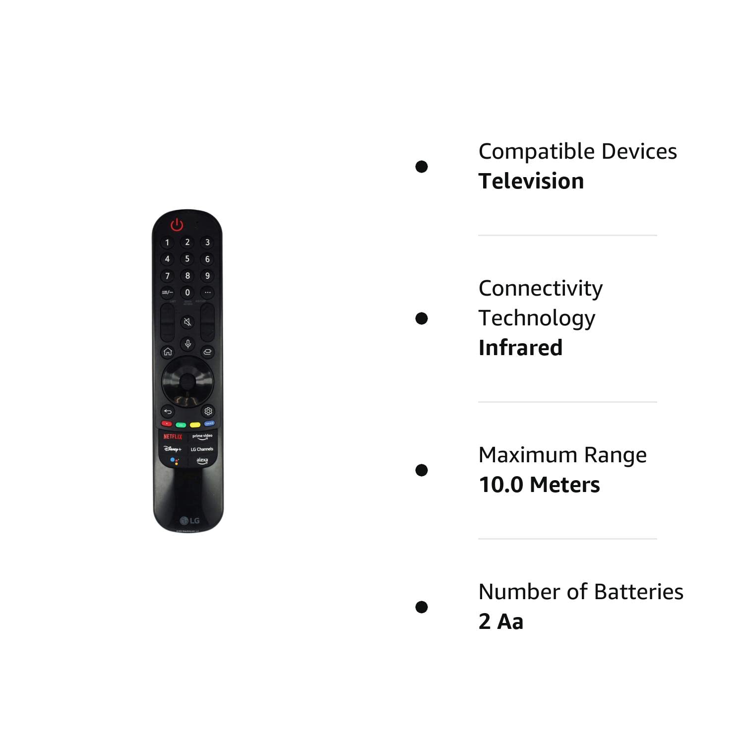 Original MR22GA Magic Remote for Most 2022 LG TVs