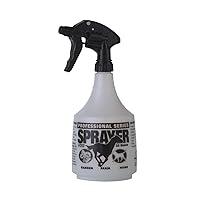 LITTLE GIANT Professional Spray Bottle (Black) All Purpose General Use Spray Bottle (32 oz.) (Item No. PS32BLACK)