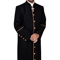 MENZ Clergy Robe Cassock Vestment for Pastor