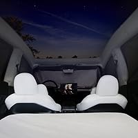 Tesla Model Y Curtains Car Privacy Windshield Sun Shade for Camping Foldable Auto Accessories UV and Sun Protection 8-Piece