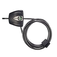 Master Lock 6ft. x 3/16in. Python Adjustable Locking Cable, Black, 6' X 3/16-Inch, 5 Pack, 8417D