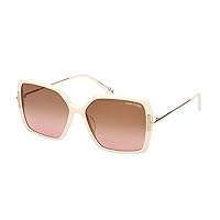 Tom Ford JOANNA FT 1039 Ivory/Brown Shaded 59/15/140 women Sunglasses