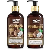 Coconut Milk Hair Care Set, 300mL Shampoo & Conditioner, 2oz Shampoo & Conditioner, Anti-Dandruff, Nourishing Moisture