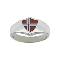 LDS Norway Flag Ring