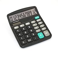 12 Digits Electronic Large Screen Desktop Calculators Home Office School Calculators Financial Accounting Tools