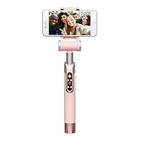 Smart Selfie Stick with Rechargeable Battery for Apple, Samsung, Huawei, Sony & Pixel, Milennial Pink Smart Selfie Stick with Rechargeable Battery for Apple, Samsung, Huawei, Sony & Pixel, Milennial Pink