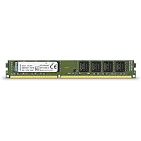 Kingston Technology ValueRAM 8GB 1333MHz DDR3 Non-ECC CL9 DIMM Desktop Memory 8 (PC3 10600) KVR1333D3N9/8G