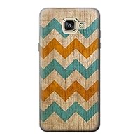 R3033 Vintage Wood Chevron Graphic Printed Case Cover for Samsung Galaxy A5 (2016)