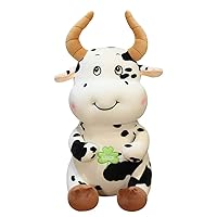 PartyKindom 1pc Four-Leaf Cow Toy for Kids Toys for Kids kidcraft playset Kids playset Kids Pillows Chinese Decor de porristas Kids Decor Animal Plush Child Ornaments White