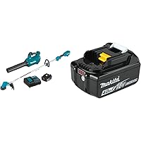 Makita XT287SM1 18V LXT Lithium-Ion Brushless Cordless 2-Pc. Combo Kit (4.0Ah) with additional BL1840B 18V LXT Lithium-Ion 4.0Ah Battery