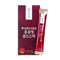 Ji Yang deep Rooted 6 Years Old Red Ginseng Gold Stick 10ml 30sticks