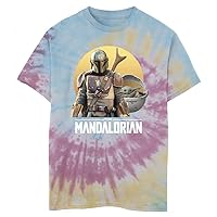 STAR WARS Kids' The Mandalorian Team Members Boys Short Sleeve Tee Shirt