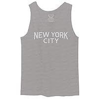 Cool Lenon Hipster Vintage Graphic New York City NYC Men's Tank Top