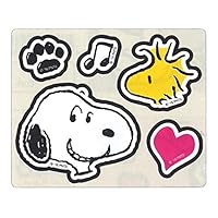 Peanuts Snoopy Icon SMC6 Leather Sticker