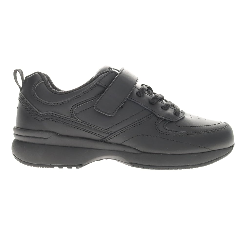 Propet Womens LifeWalker Flex Walking Sneakers Shoes - Black