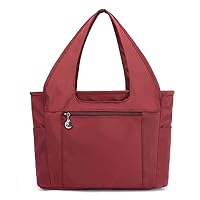 MINTEGRA Nylon Women Fashion Large Tote Shoulder Handbag Waterproof Work Bag Functional Clinical Bag