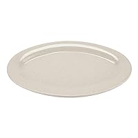 GET OP-950-IR Melamine Oval Serving Platter / Dinner Plate, 9.75