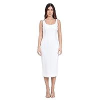 VERSACE JEANS COUTURE Women Knee Length Dresses White