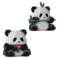 Mini Building Blocks Panda Sets Cute Micro Mini Panda Building Bricks for Adults Micro Nano Bricks Perfect Party Favors for Teenagers. (337 PCS)