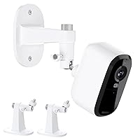 2Pack Adjustable Mount for Arlo Essential 2K Indoor/Outdoor(2nd Generation), for Arlo Pro 5S/Pro 4/Pro 3/Pro 2/Pro/Arlo Ultra2/Ultra/Arlo Essential Spotlight Camera, No-Drill Security Wall Mount