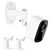 ALERTCAM 2Pack Adjustable Mount for Arlo Essential 2K Indoor/Outdoor(2nd Generation), Arlo Pro 5S/Pro 4/Pro 3/Pro 2/Pro/Arlo Ultra2/Ultra/Arlo Essential Spotlight Camera, No-Drill Security Wall Mount