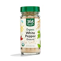 365 by Whole Foods Market, Pepper White Ground Organic, 1.69 Ounce