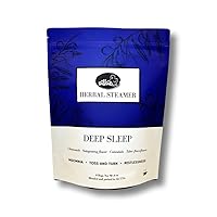 Herbs Deep Sleep Herbal Steam - Pure Natural Herbs, 8 Steam Bags (8oz)