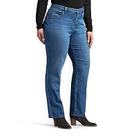 Women's Plus Size Relaxed Fit Straight Leg Jean