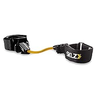 SKLZ Chrome Lateral Resistor Pro Adjustable Strength Trainer with Cuffs and 3 Resistance Band