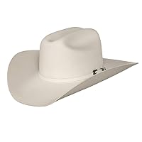 RESISTOL 4X Pageant Queen White Felt Cowgirl Hat