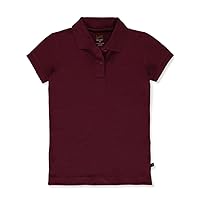 Lee Uniforms Standard Fit S/S Pique Polo (Junior Sizes S - 3XL) - Burgundy, m