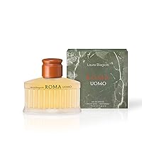 Laura Biagiotti Roma for Men - Classic and Elegant Scent - Opens with Grapefruit, Bergamot and Basil - Reveals Your Seductive and Masculine Side - Perfect for Date Night - 2.5 oz EDT Spray