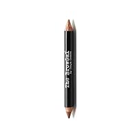 The BrowGal - 2 in 1 Double Head Highlighter & Concealer Pencil-03 - Gradient Effect Eyebrow Makeup, Lifting & Highlighting Eyebrows, Natural Looking Brows, Smudge Proof & Anti-Fade - 
