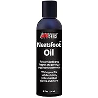 JobSite Prime Neatsfoot Oil Leather Waterproof Compound, 8oz