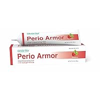 Perio Armor 1.7% HP Oral Cleansing Gel for Healthy Gums and A White Smile - Boost Whitening & Freshness with This Non-Invasive Treatment, 3 oz, Strawberry