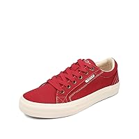 Taos Plim Soul Women's Sneaker-Stylish Platform Sneaker with Curves & Pods Removable Footbed, Arch Support, Classic Design for Everyday Fashion, All Day Comfort Red 11 (W) US