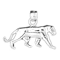 Lion Pendant | Sterling Silver 925 Lion Pendant - 17 mm
