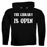 The Library Is Open - Men's Ultra Soft Hoodie Sweatshirt