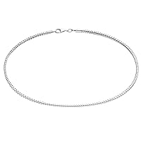 Savlano 925 Sterling Silver Solid Italian Round Diamond Cut Snake Chain Bracelet/Anklet For Women, Girls & Men - Made in Italy Comes With a Gift Box