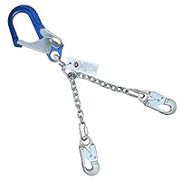 AFP Rebar Positioning Chain Assembly with Swivel Hook (Aluminum)