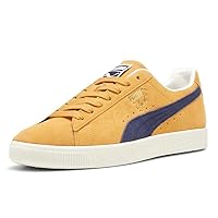 Puma Mens Clyde Og Lace Up Sneakers Shoes Casual - Orange
