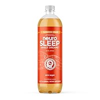 neuroSLEEP | Tangerine Dream | Functional Beverage for Restful Sleep, Non-Carbonated; 16.9 Fl Oz (Pack of 12)