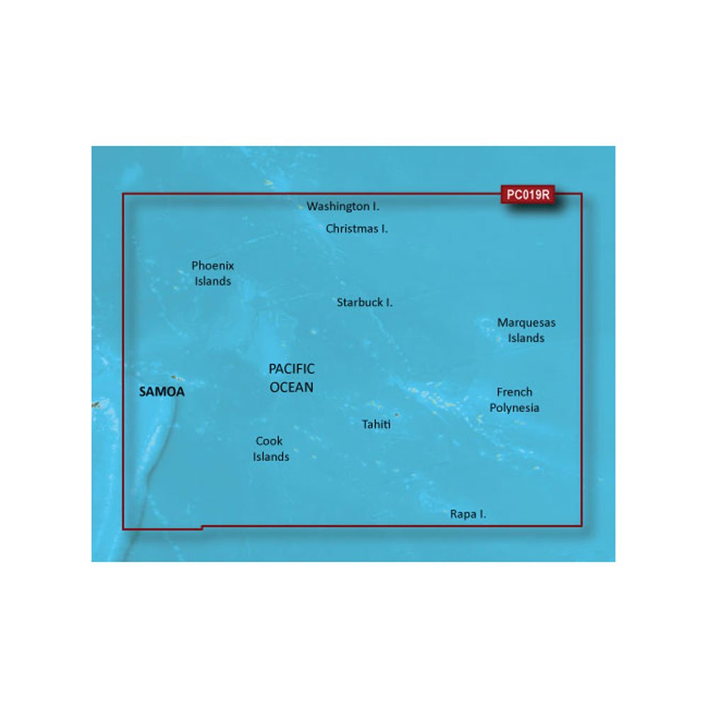 Garmin Bluechart G2 - HXPC019R - Polynesia - MicroSD & SD