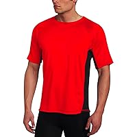 Kanu Surf Mens Cb Rashguard Upf 50 Swim Shirts (Regular & Extended Sizes)