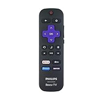 Ceybo 3026000068 Remote Control Compatible with Philip Roku TV Includes Netflix, Apple TV, Paramount+ & HBOMax Shortcuts 32PFL6452/F7 50PFL4756/F7 55PFL4756/F7 65PFL4756/F7