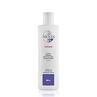 System 6 Scalp Therapy Conditioner with Peppermint Oil, Treats Dry Scalp, Provides Moisture Control & Balance, For Bleached & Chemically Treated Hair with Progressed Thinning