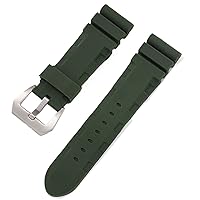 Rubber Strap For Panerai 441 111 Strap Men's Waterproof Silicone Bracelet Watch Accessories 22mm 24mm