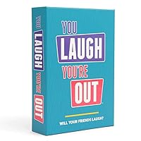 You Laugh You're Out - The Official Family Game Where If You Laugh, You Lose. Great for Big Groups & Kids