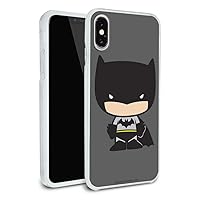 Batman Cute Chibi Character Protective Slim Fit Hybrid Rubber Bumper Case Fits Apple iPhone 8, 8 Plus, X, 11, 11 Pro,11 Pro Max