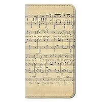 RW2504 Vintage Music Sheet PU Leather Flip Case Cover for Samsung Galaxy S10e